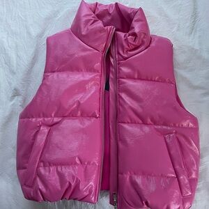 Pink Puffer Vest